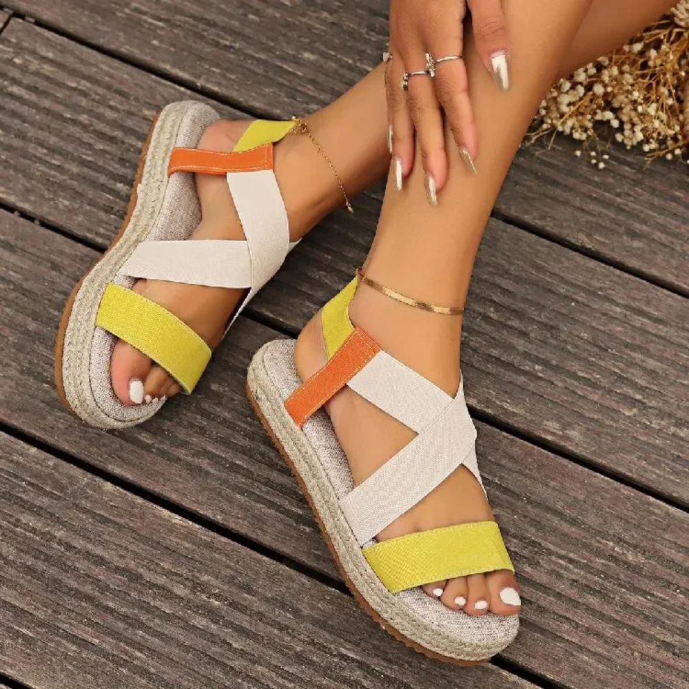 Córdoba Cross-Band Espadrille Sandals