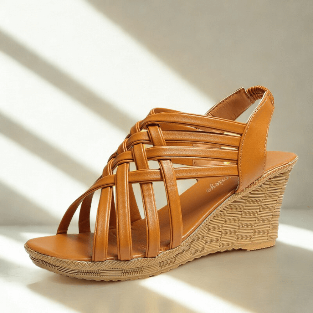 Monacella Elegant Wedge Sandals