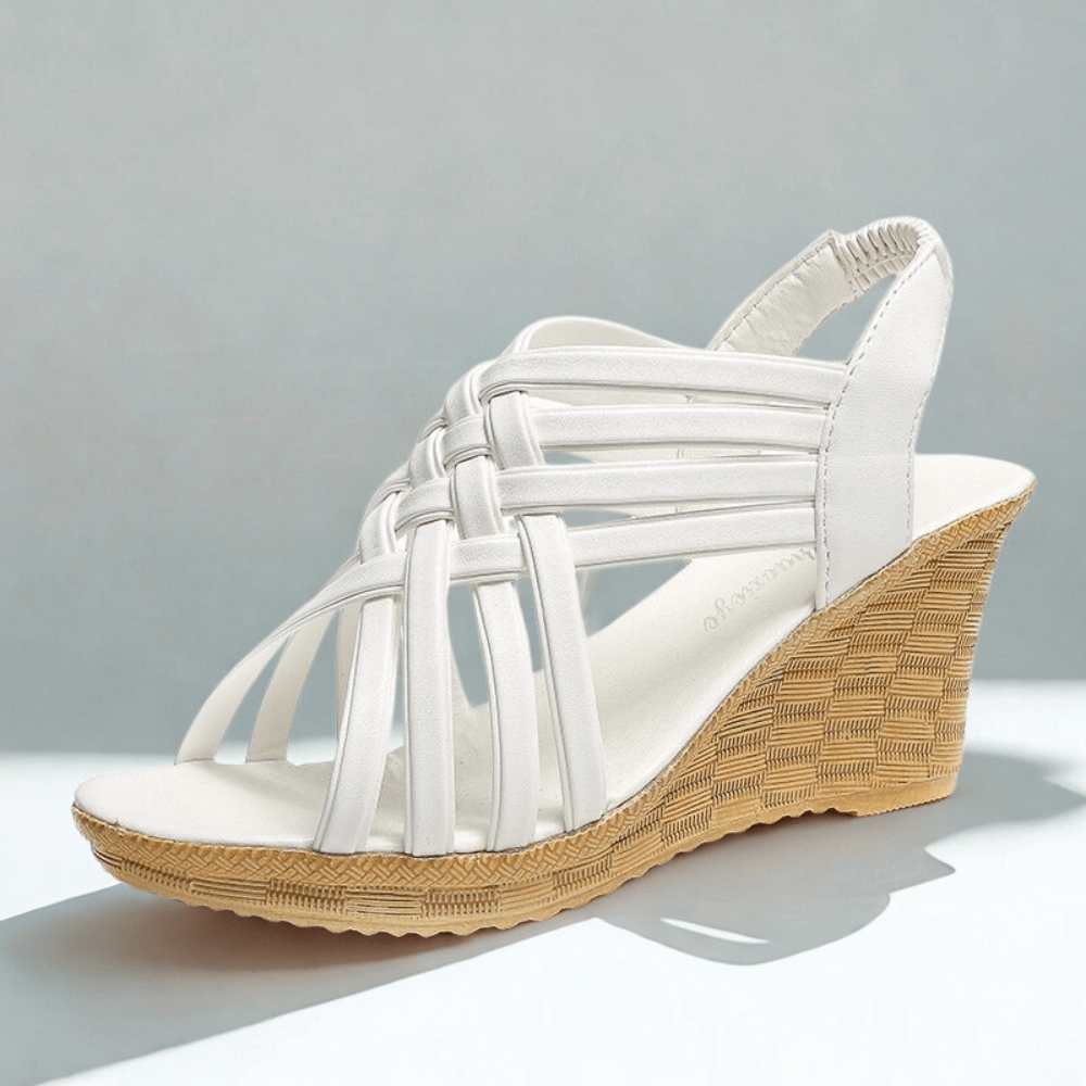 Monacella Elegant Wedge Sandals