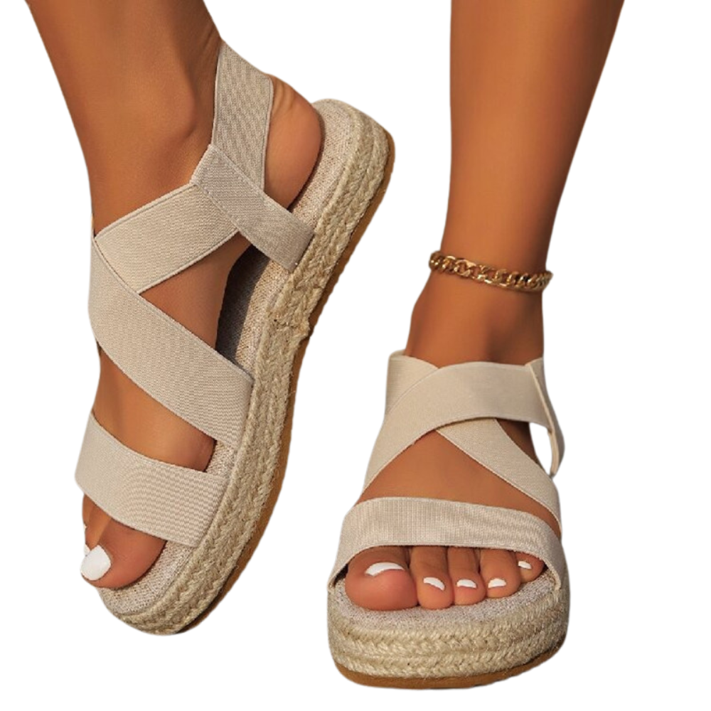 Córdoba Cross-Band Espadrille Sandals