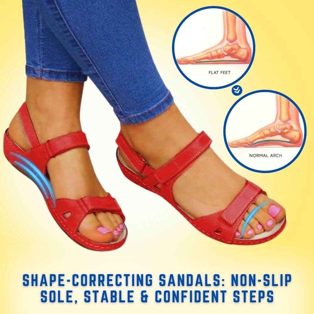 Toe on sale correcting sandals