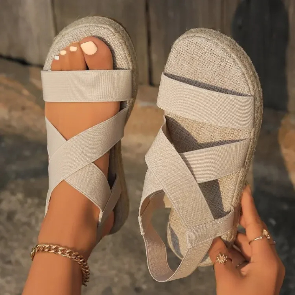 Córdoba Cross-Band Espadrille Sandals