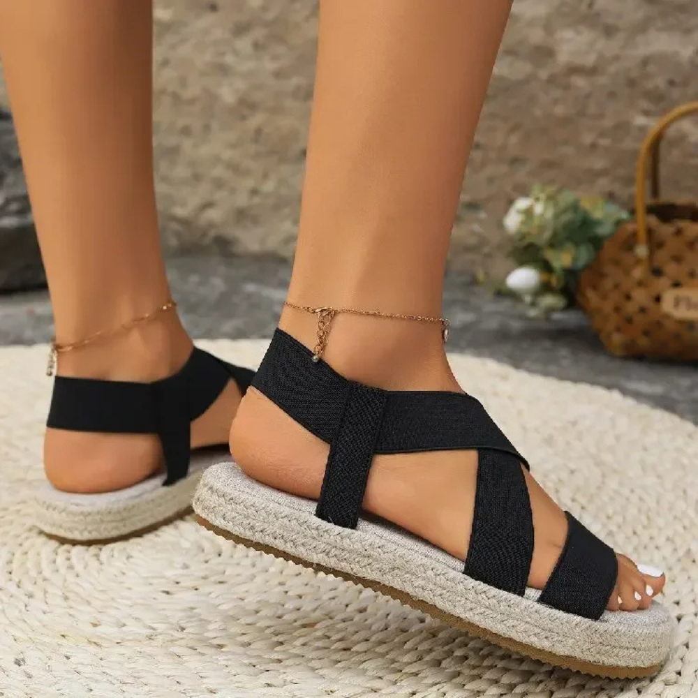 Córdoba Cross-Band Espadrille Sandals