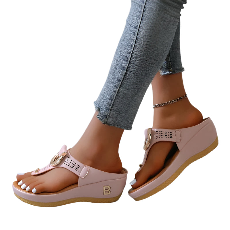 Alicante Soft Cushioned Wedge Sandals