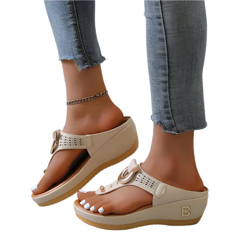 Alicante Soft Cushioned Wedge Sandals