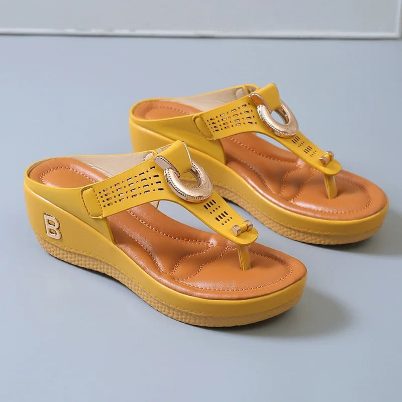 Alicante Soft Cushioned Wedge Sandals
