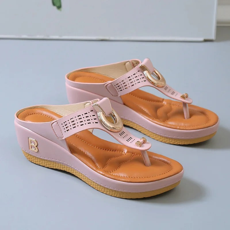 Alicante Soft Cushioned Wedge Sandals