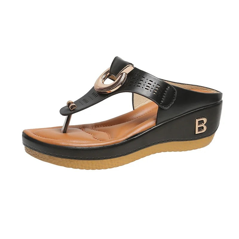 Alicante Soft Cushioned Wedge Sandals