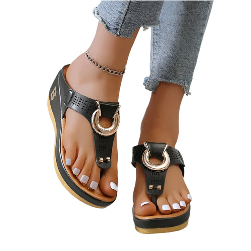 Alicante Soft Cushioned Wedge Sandals