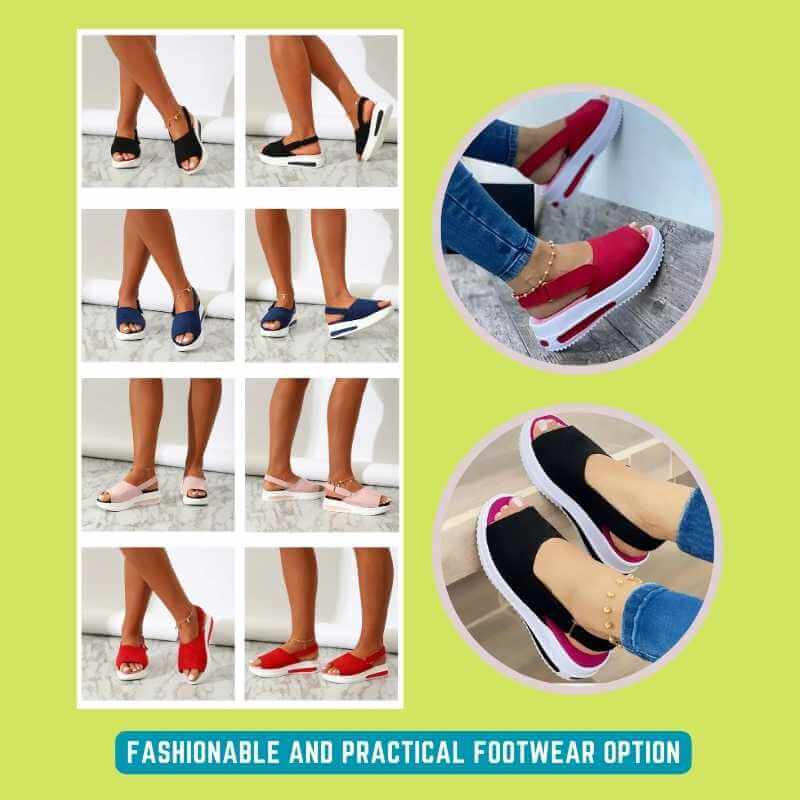 Riviera Stretch Fabric Sandals