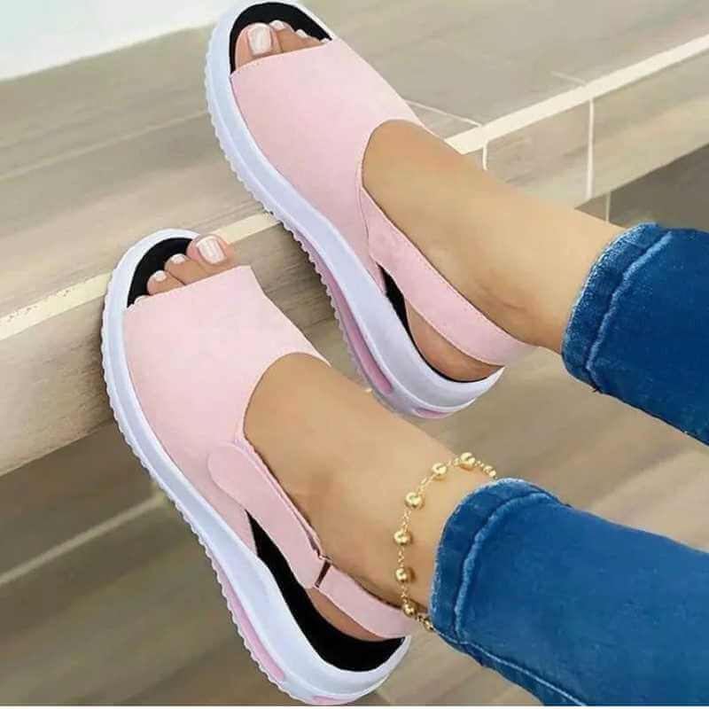 Riviera Stretch Fabric Sandals
