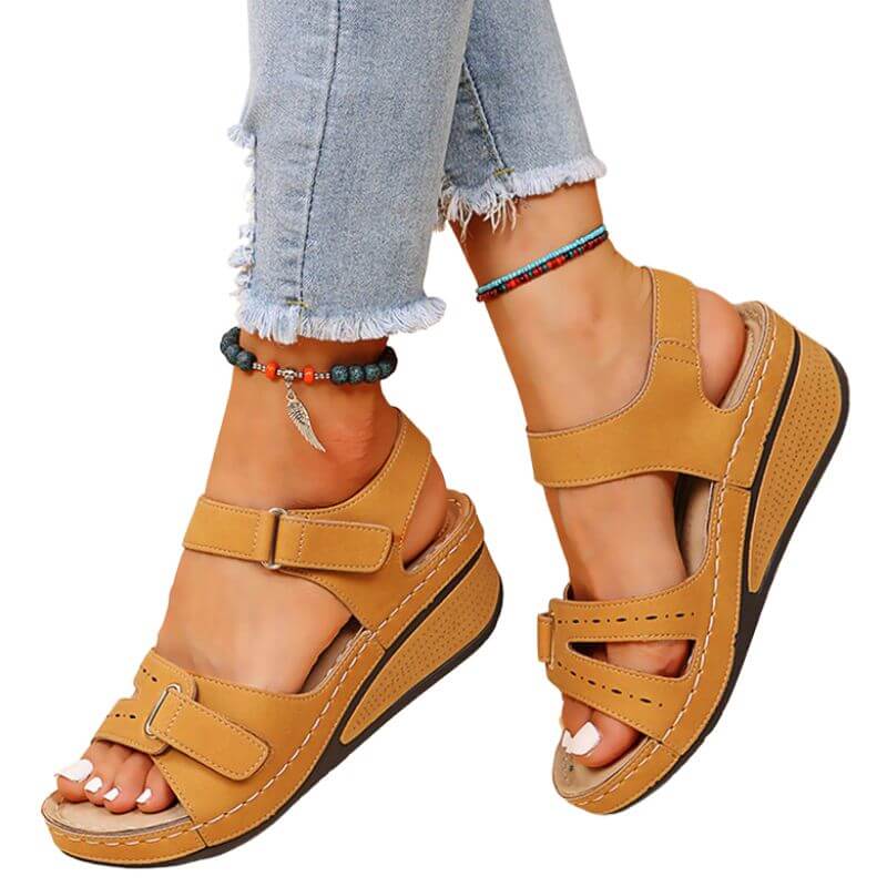 Verona Soft Bottom Wedge Heels Sandal