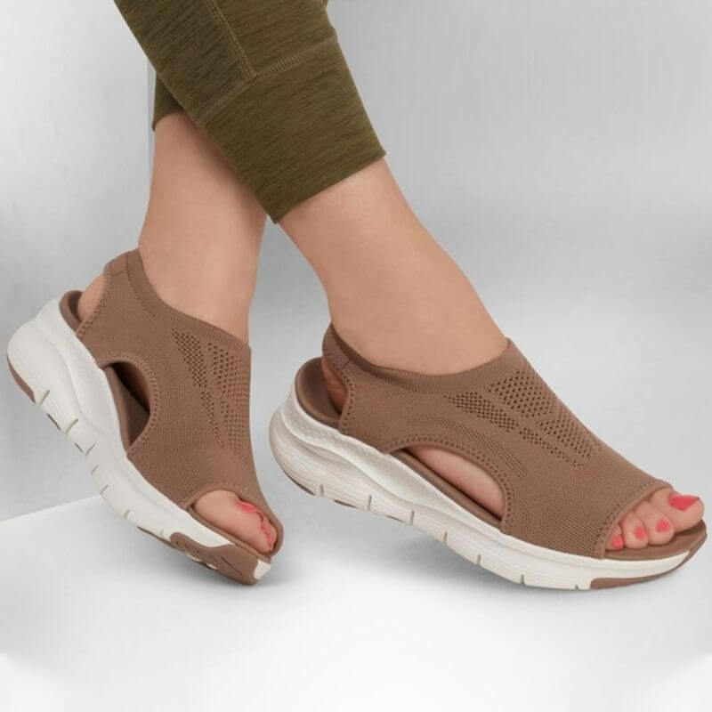 Amalfi Arch Fit Plateau-Sandalen